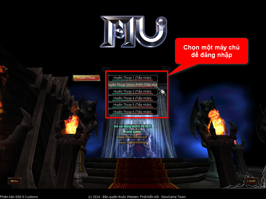 Chức năng chính của Game MU Bảo Kim Chức năng chính của Game MU Bảo Kim