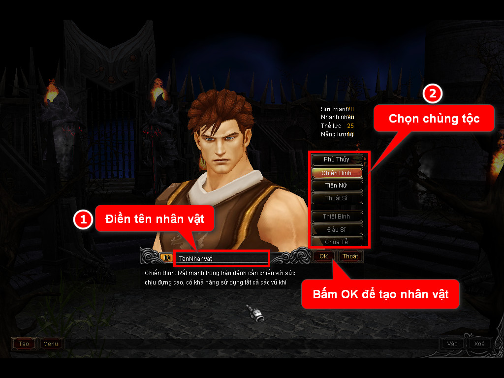 Chức năng chính của Game MU Bảo Kim Chức năng chính của Game MU Bảo Kim